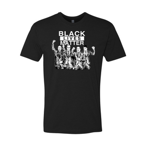 4 Icons BLM (on Black) - Mature Content Apparel